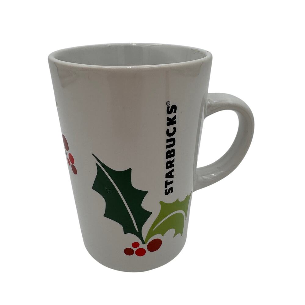 Starbucks Mug 2011 Holly Design Coffee Tea Mug